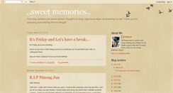 Desktop Screenshot of mymemorieswidu.blogspot.com