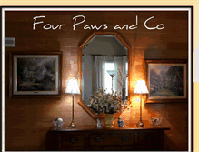 Tablet Screenshot of fourpawsco.blogspot.com