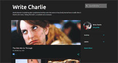 Desktop Screenshot of charlieboucher.blogspot.com