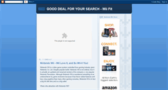 Desktop Screenshot of gooddeal08.blogspot.com