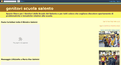Desktop Screenshot of genitoriscuolasalento.blogspot.com