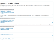 Tablet Screenshot of genitoriscuolasalento.blogspot.com