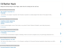 Tablet Screenshot of idratherhack.blogspot.com