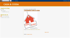 Desktop Screenshot of casaecoisa.blogspot.com