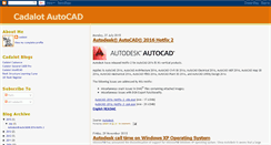 Desktop Screenshot of cadalotautocad.blogspot.com