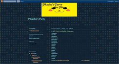 Desktop Screenshot of pikachusparty.blogspot.com