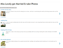 Tablet Screenshot of misslovelygetsmarried.blogspot.com