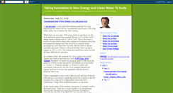 Desktop Screenshot of greenenergycleanwater.blogspot.com