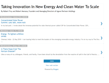 Tablet Screenshot of greenenergycleanwater.blogspot.com