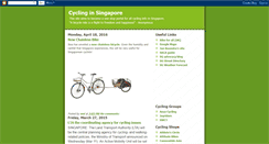 Desktop Screenshot of cyclingsingapore.blogspot.com