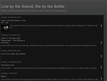 Tablet Screenshot of diebythebottle.blogspot.com