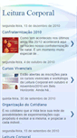 Mobile Screenshot of leituracorporal-brasil.blogspot.com