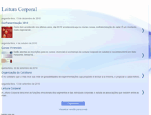 Tablet Screenshot of leituracorporal-brasil.blogspot.com