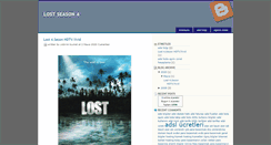 Desktop Screenshot of lost-se7on4.blogspot.com