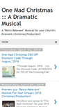 Mobile Screenshot of onemadchristmas.blogspot.com