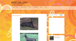Desktop Screenshot of doggallery1st.blogspot.com