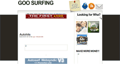 Desktop Screenshot of goosurf.blogspot.com