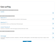 Tablet Screenshot of goosurf.blogspot.com