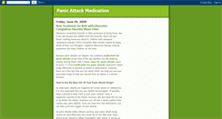 Desktop Screenshot of panic-attack-medication.blogspot.com