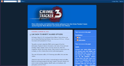 Desktop Screenshot of crimetracker3.blogspot.com