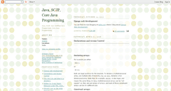 Desktop Screenshot of java-coders.blogspot.com