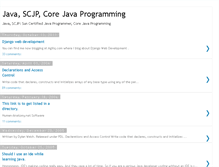 Tablet Screenshot of java-coders.blogspot.com