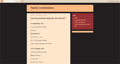 Desktop Screenshot of familyconstellationtherapy.blogspot.com