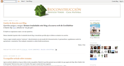 Desktop Screenshot of bioconstruccion.blogspot.com