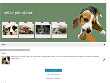 Tablet Screenshot of hellopetsitter.blogspot.com