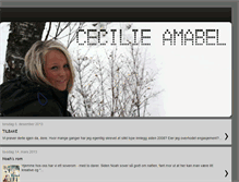 Tablet Screenshot of cecilieamabel.blogspot.com