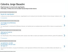 Tablet Screenshot of catedrabasadre.blogspot.com