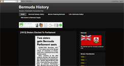 Desktop Screenshot of bermuda-history.blogspot.com