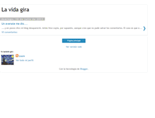 Tablet Screenshot of la-vida-gira.blogspot.com