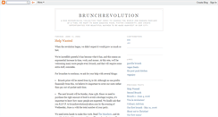 Desktop Screenshot of brunchrevolution.blogspot.com