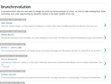 Tablet Screenshot of brunchrevolution.blogspot.com