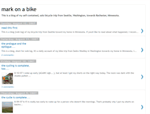 Tablet Screenshot of markonabike.blogspot.com