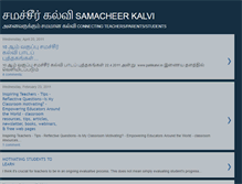 Tablet Screenshot of kalvisamacheer.blogspot.com