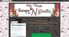 Desktop Screenshot of mytimescrapsncrafts.blogspot.com