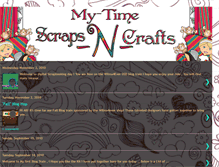 Tablet Screenshot of mytimescrapsncrafts.blogspot.com