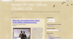 Desktop Screenshot of homeoftheurbanchameleon.blogspot.com