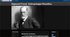 Desktop Screenshot of antropologiafilosofica-freud.blogspot.com