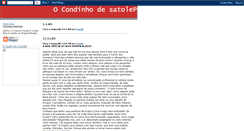 Desktop Screenshot of conde.blogspot.com