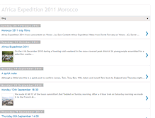 Tablet Screenshot of africaexpedition2011-morocco.blogspot.com