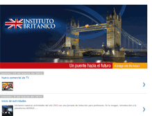 Tablet Screenshot of institutobritanico.blogspot.com