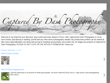 Tablet Screenshot of capturedbydashphotography.blogspot.com
