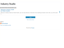 Tablet Screenshot of industrystudio.blogspot.com
