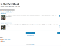 Tablet Screenshot of intheparenthood.blogspot.com