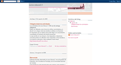 Desktop Screenshot of educar2punto1.blogspot.com