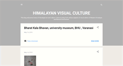 Desktop Screenshot of himalayanvisualculture.blogspot.com