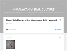 Tablet Screenshot of himalayanvisualculture.blogspot.com